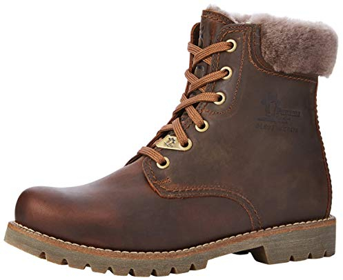 Panama Jack Damen Panama 03 Igloo Kurzschaft Stiefel, Braun (Bark 13), 36 EU