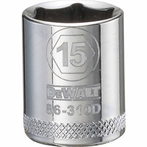 DEWALT DWMT86310OSP 6 Point 3/8'' Drive Socket 15MM