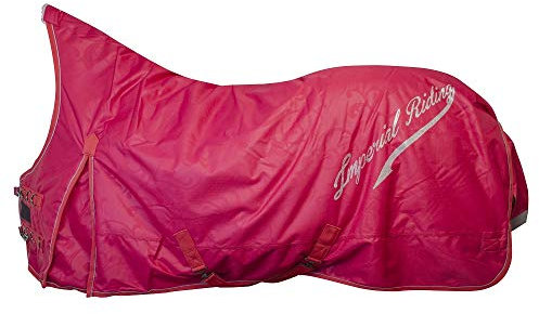Imperial Riding Outdoordecke Super-dry 300gr - Pferdedecke - Rot - 195 cm - Polyester