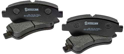 STELLOX 851 030-SX Bremsbelagsatz, Scheibenbremse (4 Stücke) – ECE-R90 Zertifizierung – vier Bremsbeläge pro Set – Für PKW und Nutzfahrzeuge