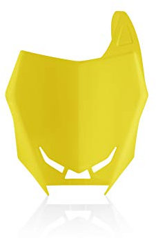 Acerbis 0023059.060 Nummernschild vorne, passend für Suzuki RM-Z 450 2018, Gelb