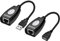 iGreely USB Ethernet Adapter up to 150ft, USB 2.0 Network Adapter - Wired Lan Extension Extender Over Cat5/Cat5e /Cat6 Cable