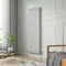 NRG 1800 X 560 mm Gloss White 3 Column Radiators Vertical Central Heating Cast Iron Rads