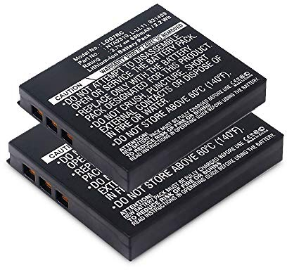 2X subtel Qualitäts Akku kompatibel mit Logitech G7 Laser/MX Air/M-RBQ124, 190310-1000,190310-1001,831409,831410,L-LL11,NTA2319 600mAh Ersatzakku Batterie