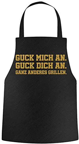 Spaß Kostet Grillschürze Sprüche Guck Mich an Guck Dich an GANZ ANDERES Grillen