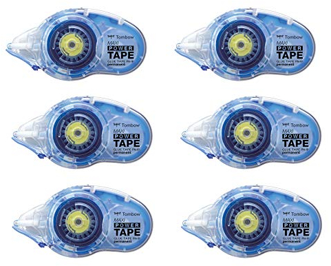 Tombow Mono PN-IP Maxi Power Klebeband, 6 Stück