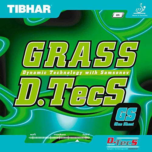 Tibhar Belag Grass D.TecS GS, schwarz, OX