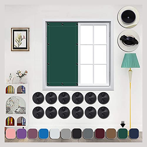 AIYOUVM Sonnenschutz dachfenster roto 210x270cm Sehr weich und formbar, Sonnenschutz Dachfenster Saugnapf Rollo mit Saugnapf für Beliebige Fenster