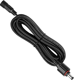 3 in 1 Solar Spot Light Extension Cable 2464/22AWG Two Cord 3 Meters Black