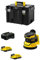 Ponceuse Excentrique STANLEY FatMax SFMCW220D2T (2 Batteries de 2,0 Ah + Chargeur + TSTAK VI)