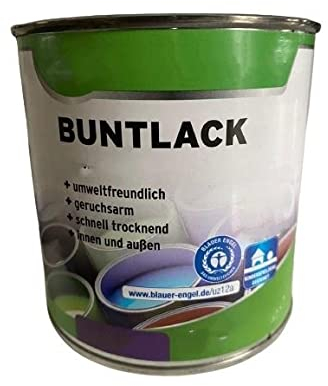 2 x 0,75 L Wilckens Buntlack Wasserbasis Seidenmatt 1,5 L Farbwahl, Farbe:RAl 5010 Enzianblau