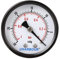 Uharbour Zuverlässiges mechanisches Dual-Skala-Manometer für Gas und Wasser (30 cmHg/0bar) mit 0,6 cm BSPT-Rückenanschluss