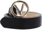 VALENTINO 3N3-ROUND Geldbörse, Nero/Gold, W130 für Damen, Schwarz/Goldfarbenfarben