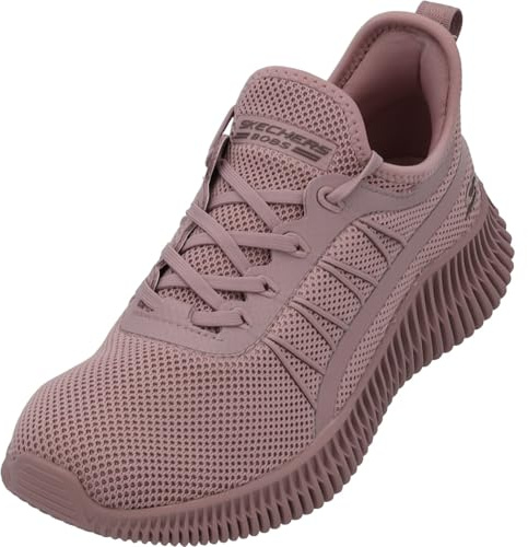 Skechers Damen BOBS GEO New Aesthetics Sneakers,Sports Shoes, Fuchsia, 37.5 EU