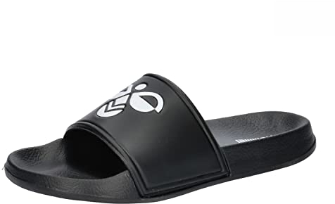 hummel Sandales de bain piscine Slide pour adulte, Noir , 36 EU