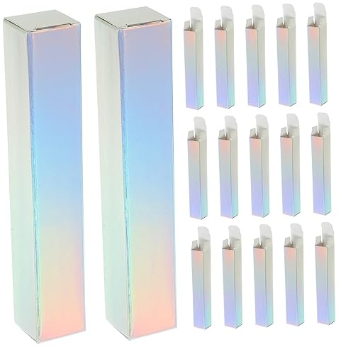 50pcs Boxes Paper Tube Box Paper Lipstick ES Accessories Lipstick Tube Packaging Lip Gloss Cosmetic Lipgloss Storage Holder