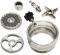 LEM Products 8 DualGrind Adapter, Edelstahl Fleischwolf-Aufsatz, ideal für den regelmäßigen Gebrauch