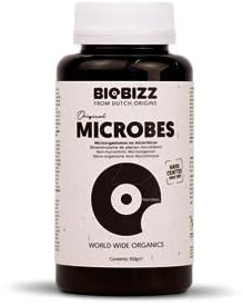 GROWMANIA Pack BioBizz Microbes 150 Gramm + Boost Up 30ml - Naturdünger Grow Flüssig Bio Orchideen Bonsai Organische Dünger