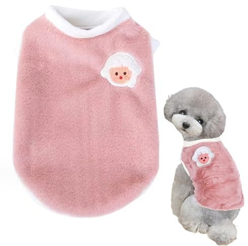 Hundepullover für Kleine Hunde,Winter Hundepullover Katzenpullover Warm Fleece Hundepulli,Hundejacke Hundemantel für Kleine Hunde,Welpe (L)