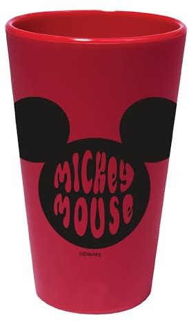 WinCraft Silikon-Pint-Glas, Disney-Micky-Maus-Symbol, 473 ml