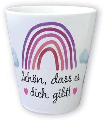 speecheese Schön, DASS es Dich gibt Blumentopf aus Keramik