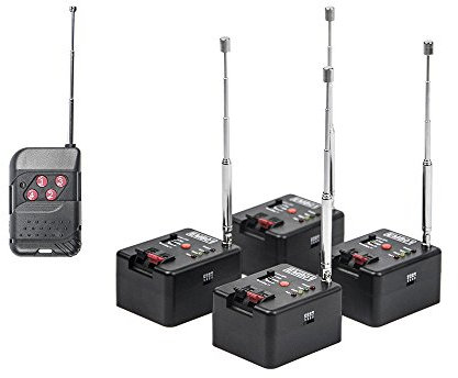 Sistema di Accensione Pirotecnica Radio a 4 Canali per Accenditore Elettrico, Fontana Fredda e Impianto