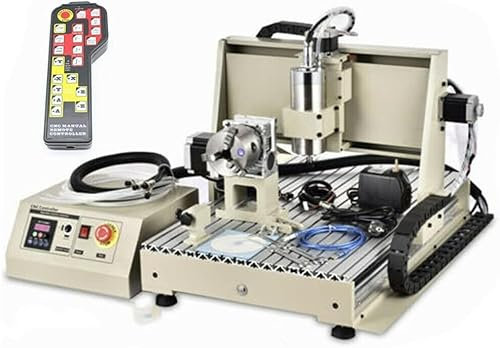 CNC 6040T Router fresatrice USB 4 assi 1,5 KW VFD incisore con telecomando Metal Legno