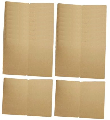 SHINEOFI 20 Stück Kraftpapier Blanko Karten für DIY Einladungskarten Grußkarten Geburtstagskarten für Kreative Projekte Hochzeiten