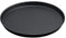 Contacto Pizzablech aus Schwarzblech, ∅50 cm, 3,5 cm hoch, gebördelter Rand, Gastro-Qualität, nicht spülmaschinengeeignet