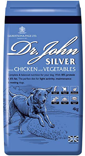 Gilbertson and Page Dr John Silver Chicken Dog Food 4 Kilograms