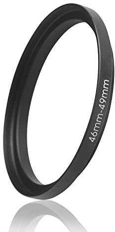 Ares Foto® Step Up Filteradapter Adapter Ring. CNC-gefrästes Aluminium. Kompatibel mit Objektiven Aller Hersteller: Canon Sony Nikon Fujifilm Olympus Pentax Leica Tamron Sigma (46mm – 49mm)