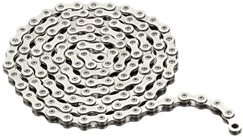 Connex E-Bike Kette 7E8, verstärkte Ausführung 124 Glieder, Silber, One Size