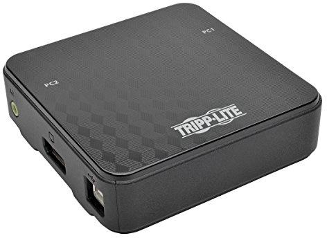 TRIPP LITE 2-Port Display Port 1.2 KVM Switch with Audio (B004-DP2UA2-K)
