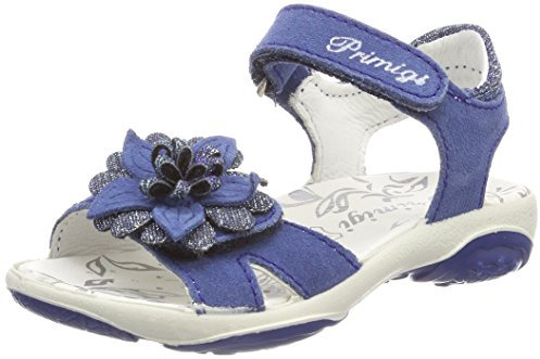 Primigi Jungen Mädchen PBR 53840 Peeptoe Sandalen, Blu Bluette, 24 EU
