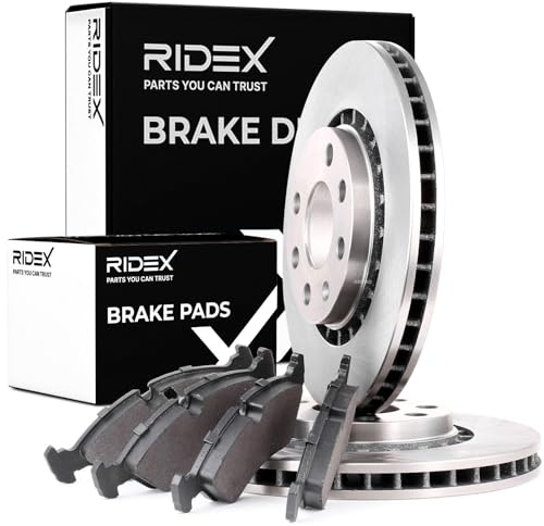 RIDEX Bremsenset Vorne 256mm Bremsscheiben und Bremsbeläge für OPEL Astra F CC (T92) Belüftet