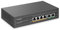 MokerLink 4 Port PoE Switch with 2 Uplink Ethernet Port, 78W High Power, Support IEEE802.3af/at, Fanless Metal Plug & Play PoE+
