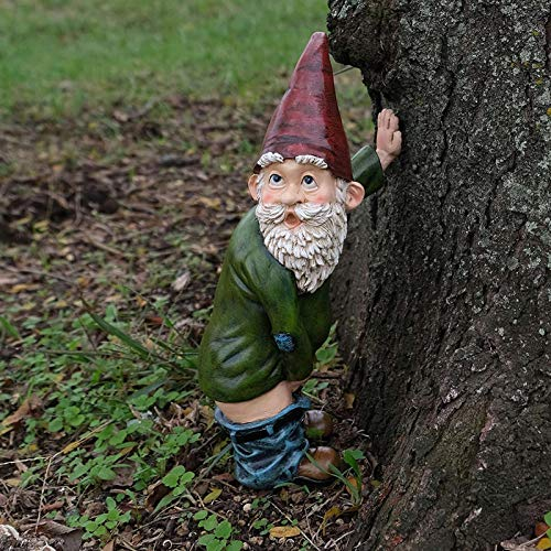Gartenzwerg Ornament, Lustiger Gnom Frecher Gartenzwerg Harz Garten Zwerg Dekoration Lustig Gartenzwerg Figuren Deko Für Die Gartendekoration