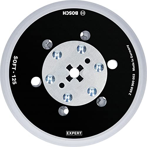 Bosch Professional 1 x Platos multiperforados de uso universal Expert Multihole, Versión Duro, Accesorios Lijadora excéntrica, Ø 125 mm