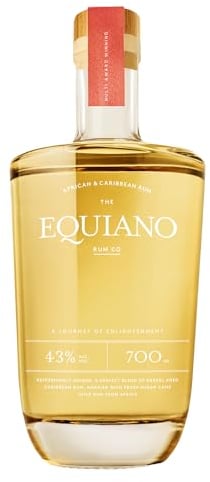 EQUIANO - Light - Rhum - 43% Alcool - Origine : Caraïbes - Notes de fruits tropicaux & Pomme Verte - A déguster en cocktail ou pur - 70 cl