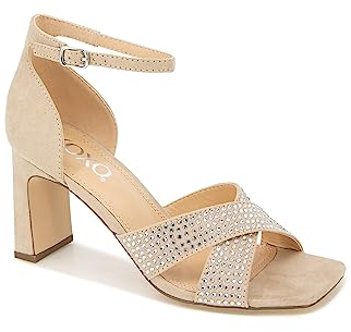 XOXO Damen Fideli-b Pumps, Taupe, 40 EU