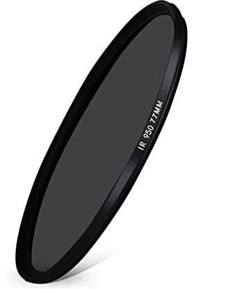 49mm-82mm Filtro ir a infrarossi a infrarossi 680NM 720NM 760NM 850NM 950NM Interessante Filtro Filtro Fotografia Artistica (Size : 58mm, Color : 720nm)