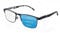 OKH Progressive Multifocal Reading Glasses Blue Light Blocking for Men Varifocal Rectangle Eyewear Readers Anti Glare Eye Strain Multi Focus Reading Eyeglasses +4.0