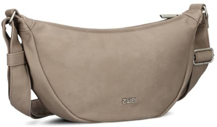 Zwei Damen Handtasche Mademoiselle.M M50 Moon-Bag 2 Liter Trend-Tasche in Halbmond-Form vielseitig als Bauchtasche Crossbody-Bag Abendtasche Umhängetasche zu tragen