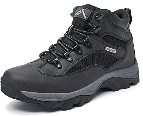 CC-Los Chaussures de Randonnée Homme Bottines Hommes Trekking pour Marche en Plein