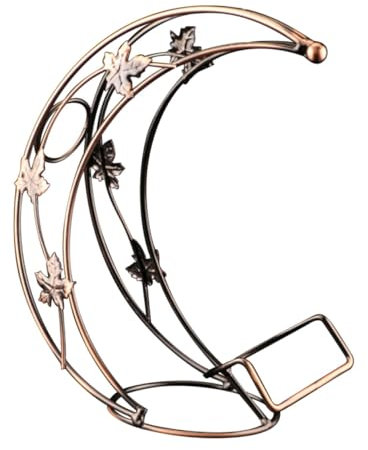 Cabilock casier à vin créatif décor Vintage Porte-vin décor de Lune Support Bouteille Mural Support Dessin Titulaire d'alcool décoration casier à vin en Fer forgé Mode décorer Ornements