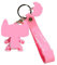 Suffolly Sti-tch Porte-clés, Porte Clef One Piece, Mousqueton Porte clé Cartoon Accessoire Cartoon Créatif Pour Garçons, Filles Accessoires Portable Porte-Clés Sti-tch, Cadeaux Porte-clés(Rose)