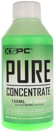 XSPC Pure Destilliertes Konzentrat Kühlmittel, 150 ml, UV-Grün