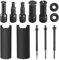 12 Stück 9-23mm Innenlager Abzieher Set, Radlager Abzieher Motorrad, Motorrad Innenlager-Auszieher-Kit mit 5tlg Offene Clips, Innenabzieher Kugellager Lagerabzieher, Innen Fahrrad Bearing Puller