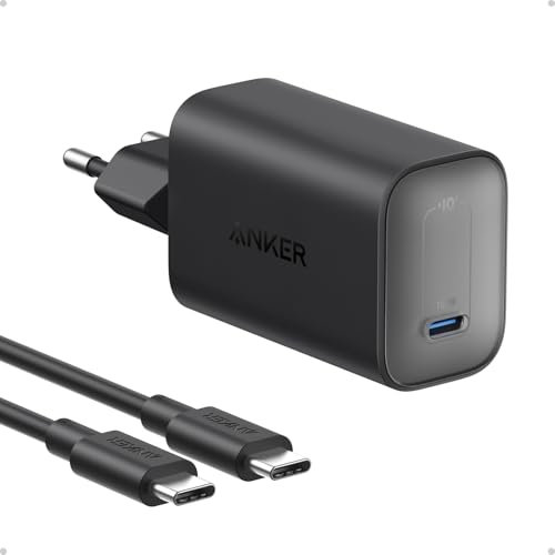 Anker Nano Cargador USB C de 100 W para MacBook, Cargador para MacBook, iPad, iPhone 16/16 Plus/ 16 Pro Max/15/14/13, Galaxy y Todos los Dispositivos C, Cable C de 1,8 m Incluido