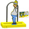 mohito Porta Esponja Cocina Fregadero,Porta Esponjas Fregadero,Porta Esponjas baño,Soporte de Esponja de Plástico Estampado para Almacenamiento de Esponja de Cocina y Baño Homer Simpson